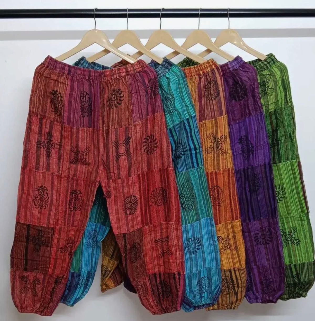 Graphic Boho Joggers