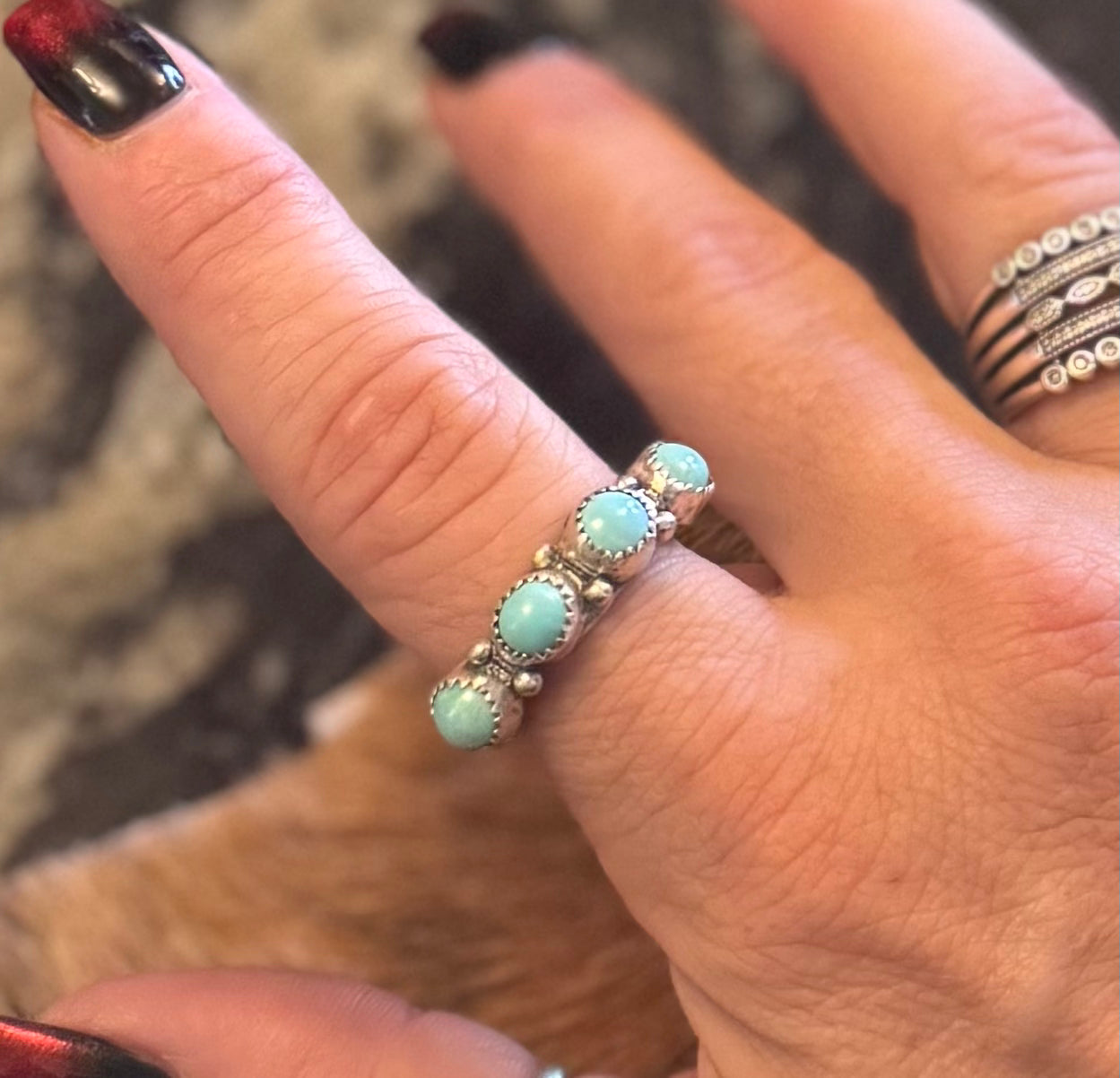 Persian 4 Stone - Size 10.5