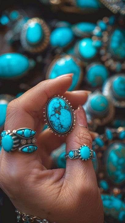 Large Turquoise Rings