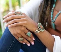 Extra Large Turquoise Statement Rings