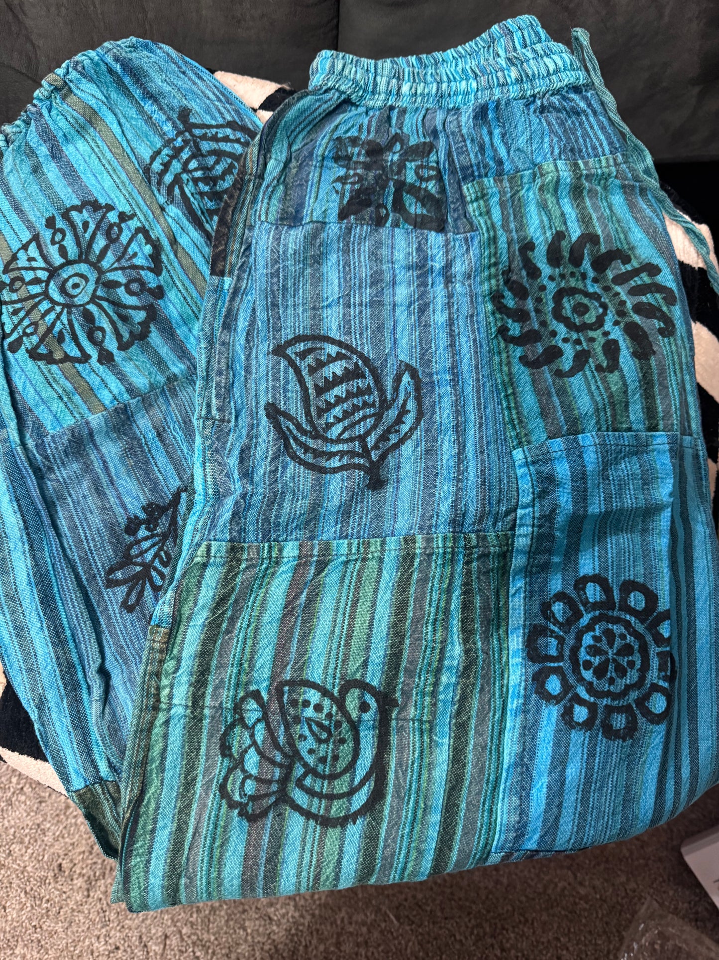 Graphic Boho Joggers