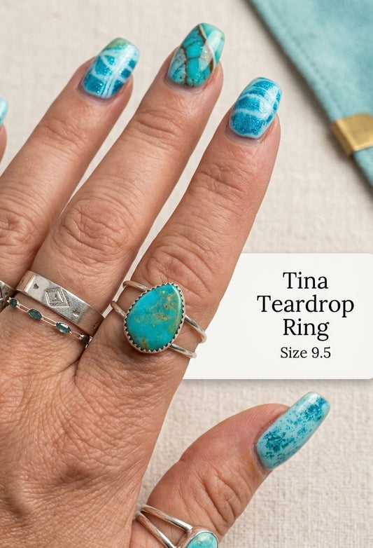 Tina Teardrop Ring