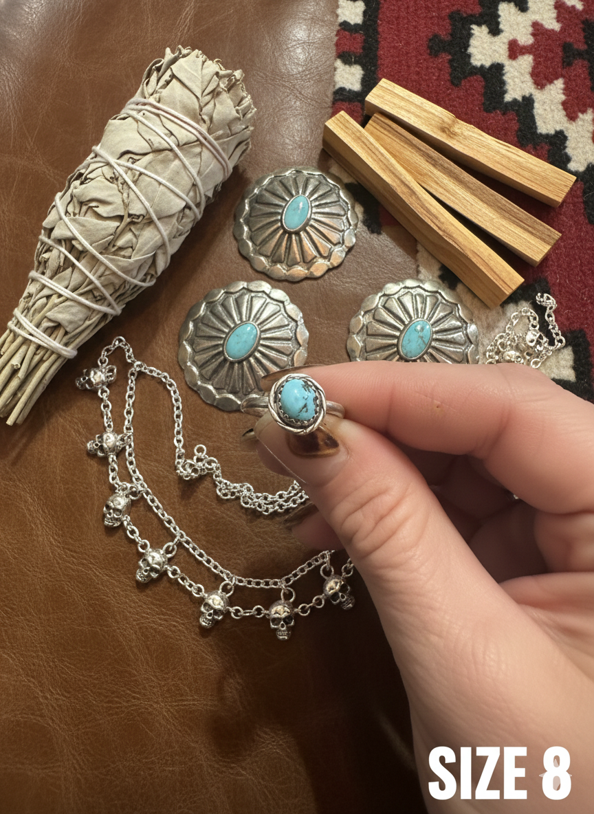 Morenci Navajo Ring - Size 8