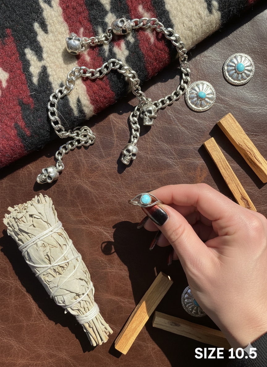 Persian Eye Ring - Size 10.5